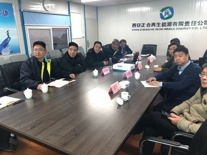 集團領(lǐng)導會同航天六院、航天六院十一所（京）調(diào)研灞橋生活垃圾無害化處理項目